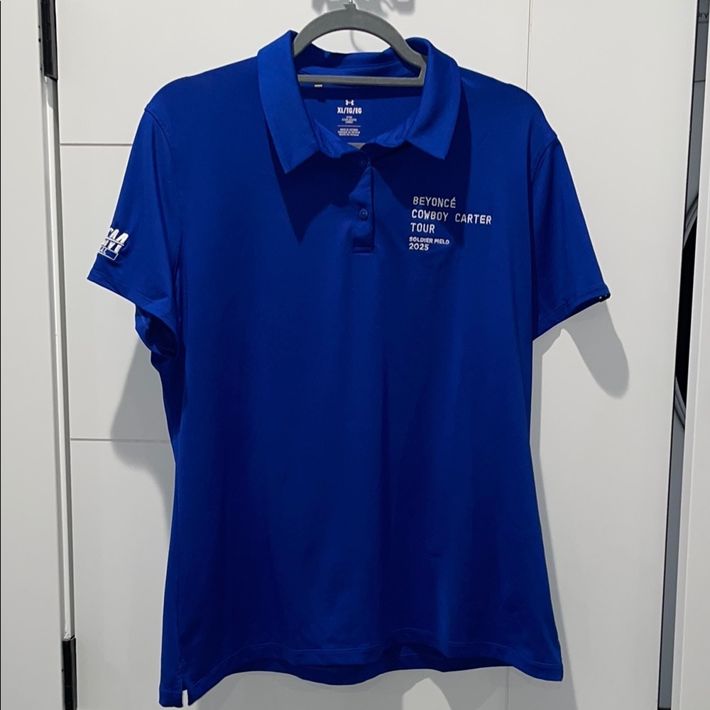 Exclusive Tour Merch Beyoncé Cowboy Carter Under Armour Polo.